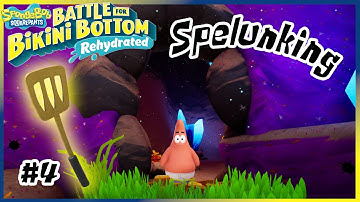 Jellyfish Fields - Spelunking | Spatula #4 | SpongeBob Battle for Bikini Bottom - Rehydrated