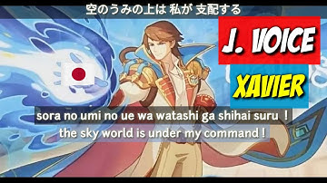 XAVIER JAPANESE VOICE MLBB - SKIN BEYOND THE CLOUDS