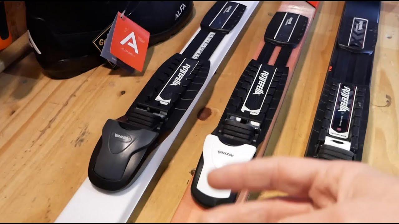 Fixations de Ski de Randonnée Nordique Rottefella BC Auto, BC Manual