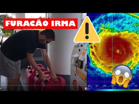 Vídeo: Onde o furacão irma atingiu?