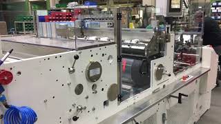 Best Graphics (USA) Kohmann F 1100 Universal Running 2-Lane Tissue Boxes with Optional Stacker