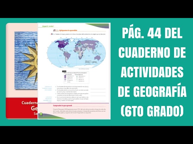 Libro De Geografia 6 Grado / Geografia Sexto Grado Ciclo ...