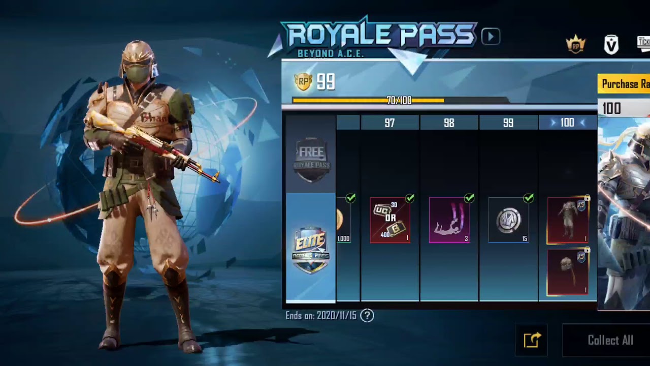 Completing 100 rp and trying out the , Samurai Ops Outfit🔥