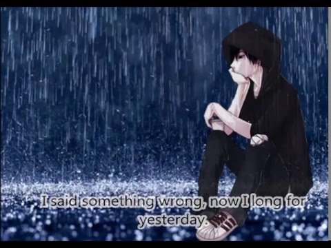 Nightcore Yesterday Lyrics