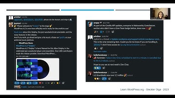 Olga Gleckler: Contributor Mentorship: How to start contributing to the WordPress Core