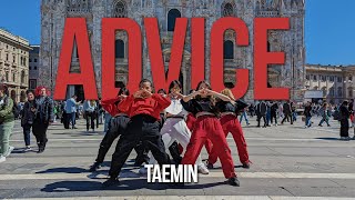 : #TAEMINisBack [KPOP IN PUBLIC] TAEMIN  'Advice'  Dance Cover by Project X | Yesstyle Collab