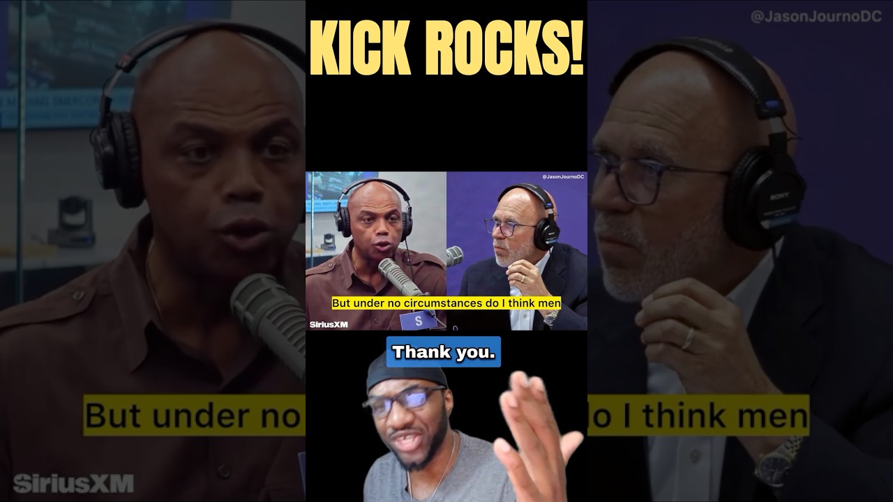 ⁣NBA Charles Barkley Is AGAINST Men In The WNBA!