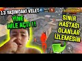 13 YAŞINDAKİ HİLECİ VELETLE VS ATTIM ! YİNE HİLE AÇTI ! PUBG Mobile Hileleri