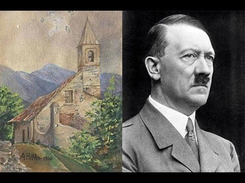 Hitler Paintings Sold For Nearly $450,000 - YouTube