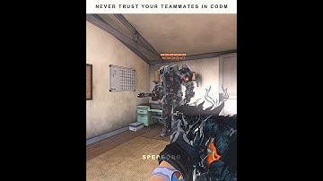 Never Trust Your Teammates in CODM...🤯