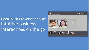 OpenTouch Conversation for iPad - Demo