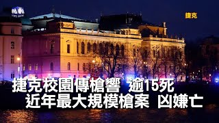 捷克校園爆發死傷慘重槍擊案 蔡總統表達關切與哀悼