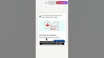 How to convert different file formats to and from PDF with Adobe Acrobat