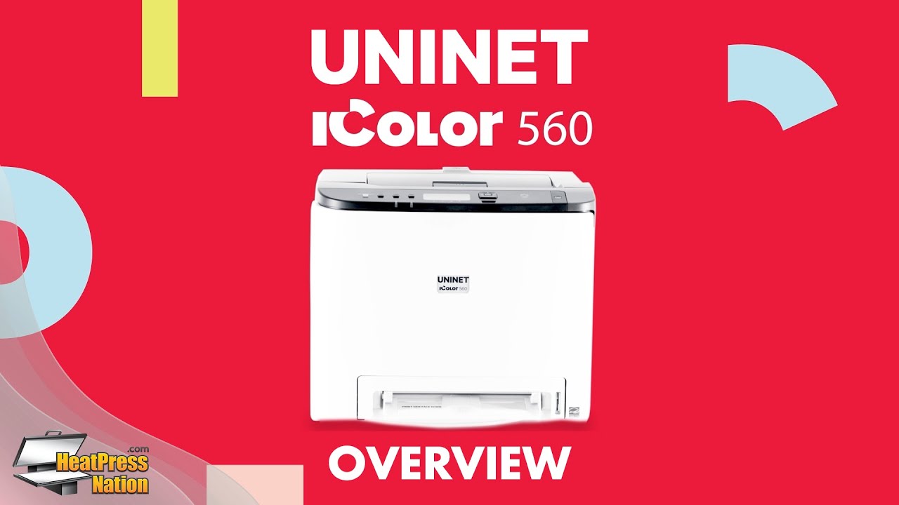 Uninet iColor 560 Digital Color & White Transfer Printer w/ Software