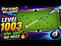 Can You Beat Level 1003 Pooking Billiards City Gameplay 