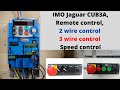 IMO Jaguar CUB3A, remote control, 2 wire control, 3 wire control, speed control. ( English)