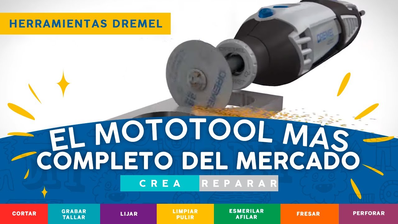 Rectificadora Dremel 4000 + 36 accesorios + 3 acoples - Ferretería Cano