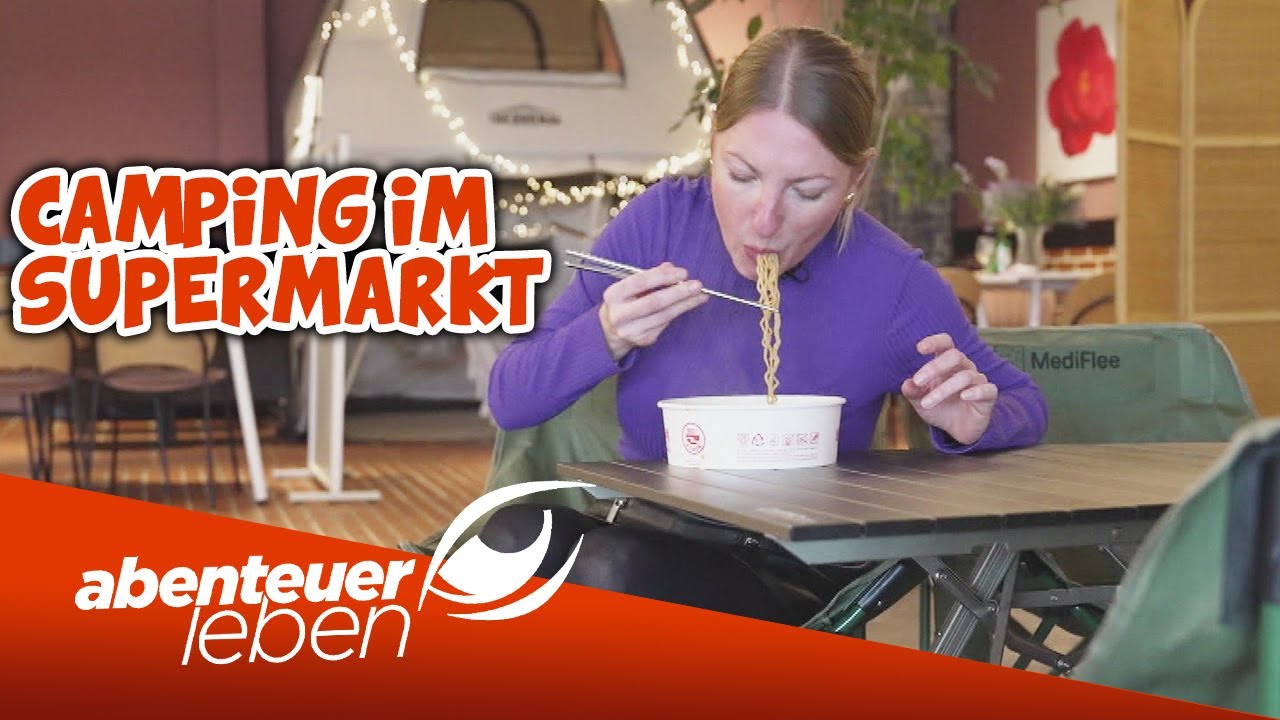 EINZIGARTIGES FOOD-Erlebnis in SÜDKOREA! 🔥 Camping im Supermarkt? | Abenteuer Leben