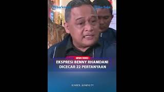 BENNY RHAMDANI Dicecar 22 Pertanyaan, Usai Bongkar Oknum Pengendali Judi Online
