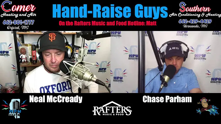 Hand-Raise Guys, presented by Comer Heating and Air and Southern Air Conditioning and Heating