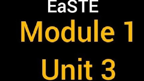Unit 3 | Module 1 | All Solved Questions | EaSTE | QAED Training App | School Activities and Warmers