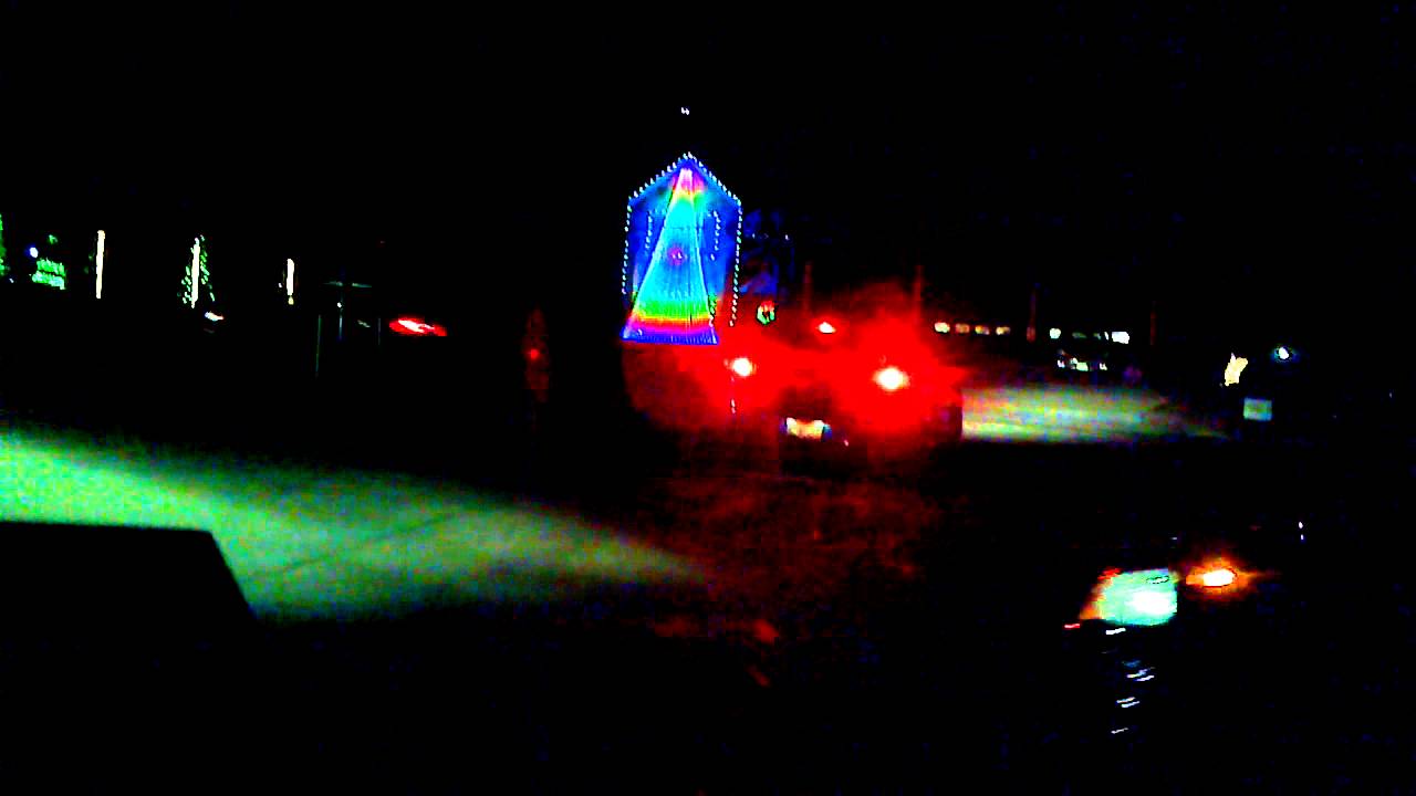 Christmas Lights Fire Station 1 in The Colony, TX 2012 YouTube