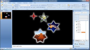 Tutorial powerpoint 2007 |Cara Membuat Efek Animasi pada Shapes di Microsoft PowerPoint (13)