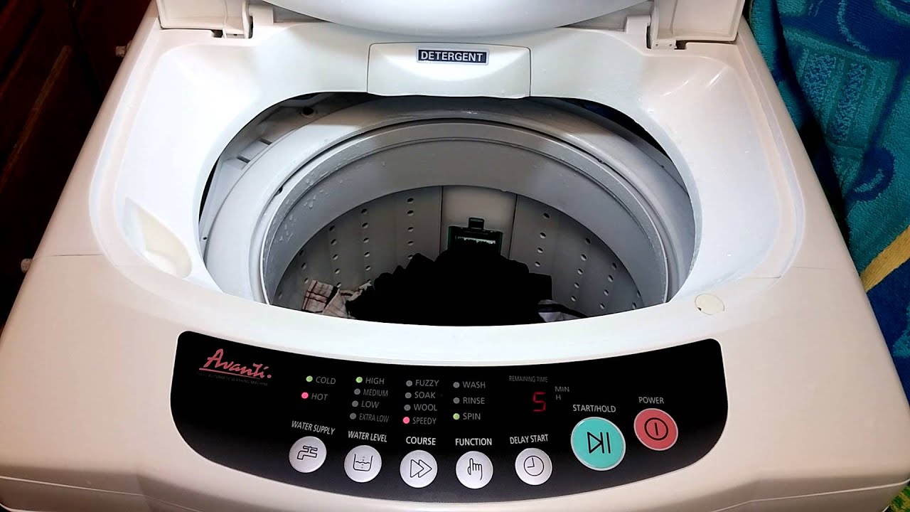 Avanti Automatic Washer. MOD. W752P Part 2 - YouTube