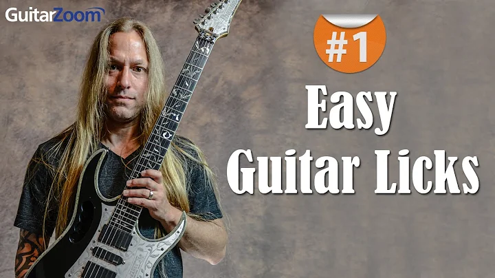 Easy Guitar Licks - Part 1 | Steve Stine | GuitarZoom.com