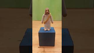 👉Jesús de plastilina super fácil ✅️