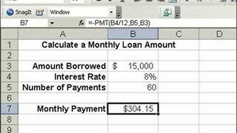 Use Goal Seek in Excel to Structure Your Loan