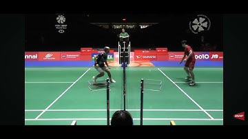 Christo Popov vs Shi Yu Qi Japan Open 2025 SF slow motion last point