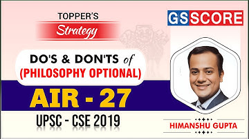 HIMANSHU GUPTA, IAS Rank 27 UPSC CSE 2019, DO