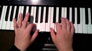 Alfred's Basic Piano course - The Donkey - Piano Tutorial chords