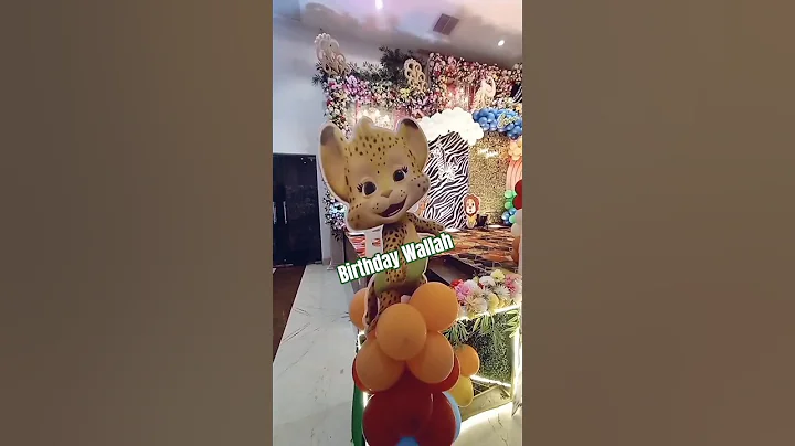 jungle safari theme party decoration#patna #decoration #new #event #birthday #birthdaywallah #shorts