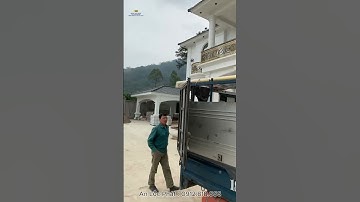 Mẫu cổng nhôm đúc biệt thự - Công trình Ba Vì