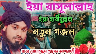 ইয়া রাসূলাল্লাহ ইয়া হাবীবুল্লাহ || Maulana Moazzem Hussain Ashrafi || নতুন গজল