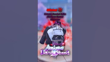 Thumbnail of Glitched Extreme Boosted Kafka Showcase | Roblox | Anime Last Stand #roblox #animelaststand