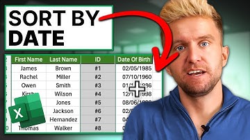 How to Sort By Date In Excel