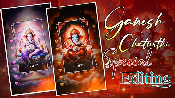 New Ganpati Status Video Editing Vnapp || Ganesh Chaturthi Status Video Editing Tutorial Vnapp