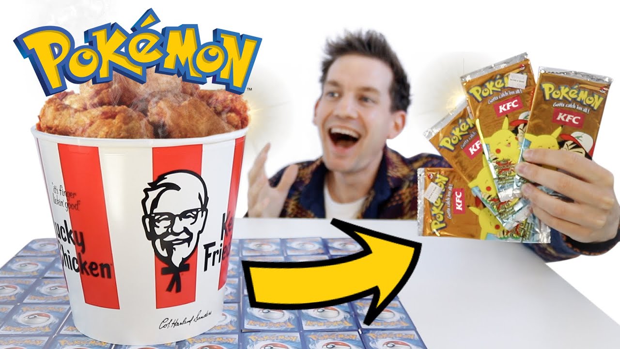 *NEW* KFC Pokémon Booster Pack Opening (2022)