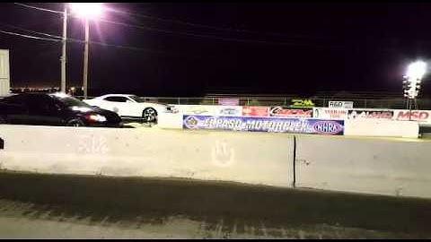Cobalt Ss on drag radials vs camaro