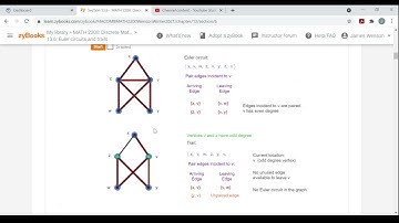 Math 2200: Section 13.6 - Euler Circuits and Trails