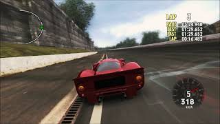 FM1 Time Trials Test Track Oval -- 1967 Ferrari 330 P4