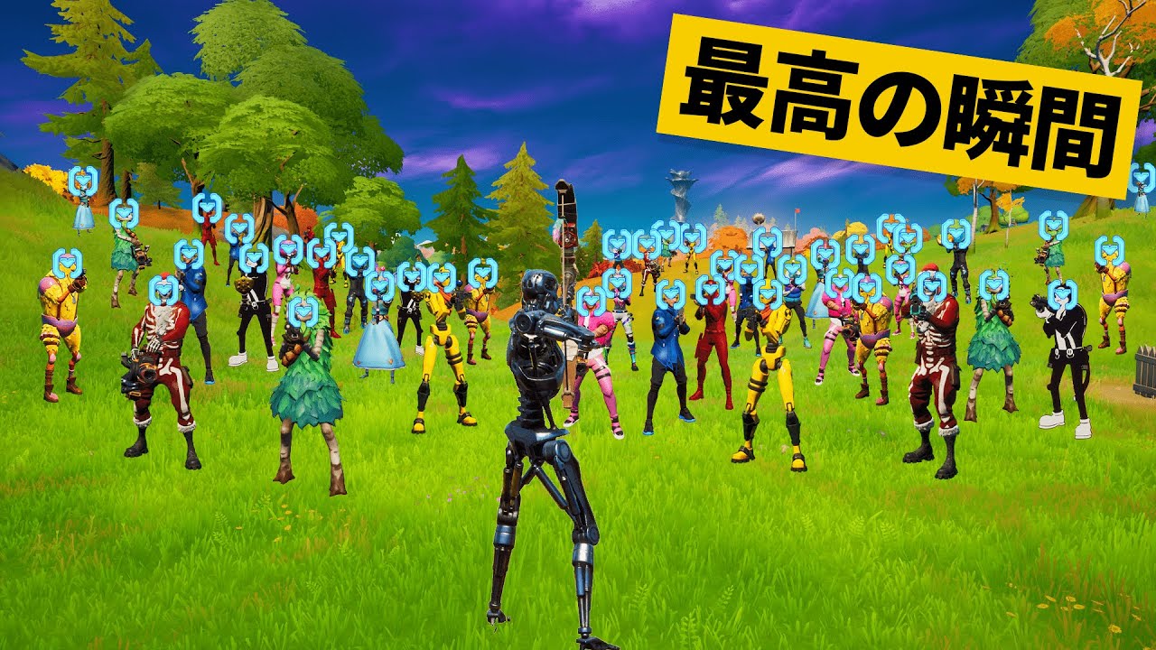 最高の瞬間50選 弓１本で５０キルする最強チーターがエグググい 神業面白プレイ集 Fortnite フォートナイト フォートナイト動画まとめ