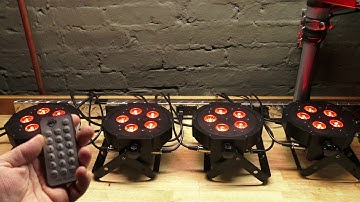 Lighting Help - Master Slave ADJ IR Remote Compatible LED Fixtures Using a UC IR