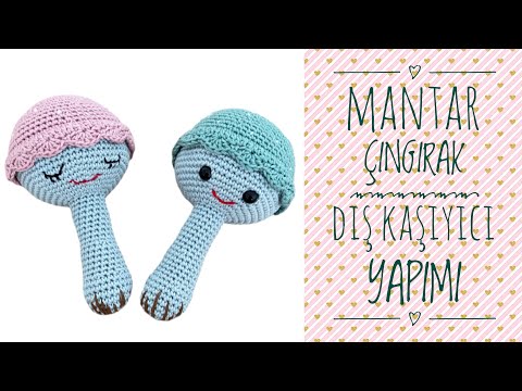 Amigurumi Mantar Çıngırak 🍄 (ENGLISH SUBTITLES)