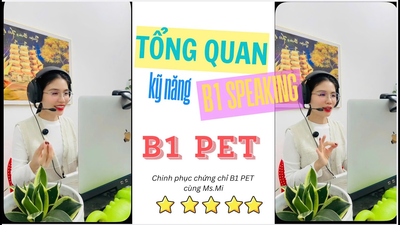 Обзор первого урока разговорной части экзамена B1 - Урок 1