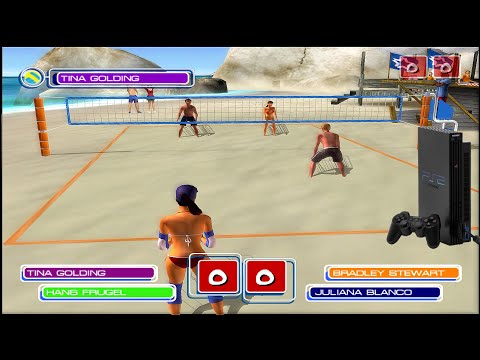 Summer Heat Beach Volleyball (PS2) - Gameplay HD (PCSX2) | YNTT Episode 3