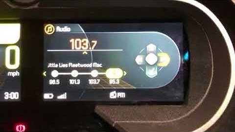 2018 Spyder setting radio presets